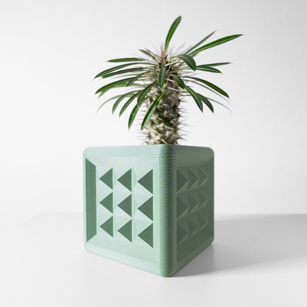 Novo 3D-Printed Decorative Geometric Planter